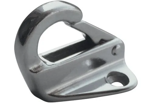 Fenderhaken | Ausführung: MS verchromt, Länge 32mm, Maulweite 5mm