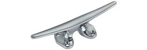 Belegklampe Messing verchromt