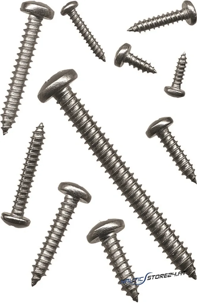 Niroblechschrauben Halbrundkopf | Abmessung: 2,9x9,5mm