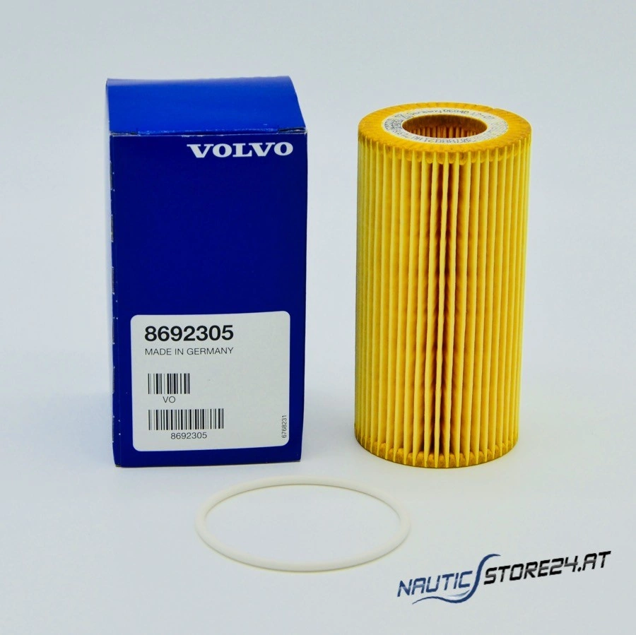 Volvo Penta Ölfiltereinsatz für 4.3, 5.0, 5.7, 8.1, D3-110, D3-130, V6, V8 (8692305)