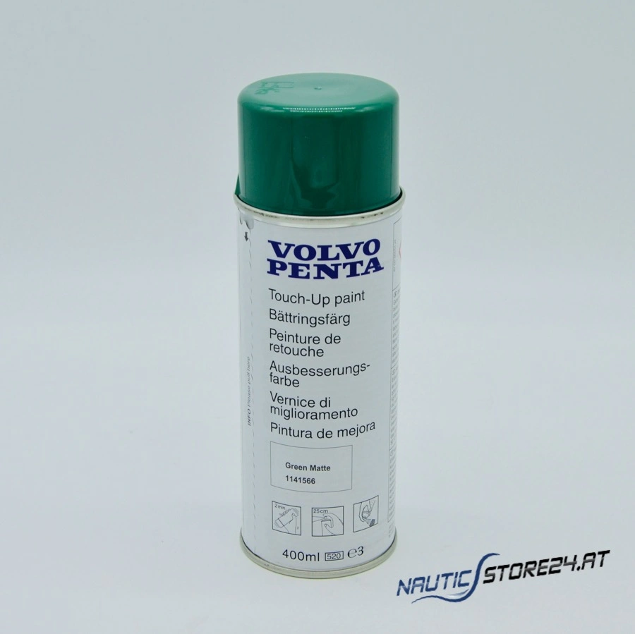 Volvo Penta Ausbesserungsfarbe Motorlack Grün matt Spray (400ML) (1141566)
