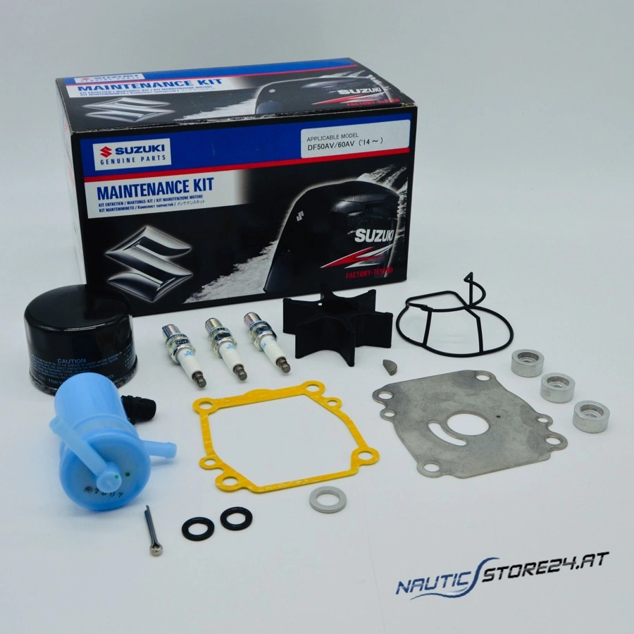 Suzuki Außenborder Wartungskit DF50AV/60AV 2014- älter (16500-88L10)(17400-88823)