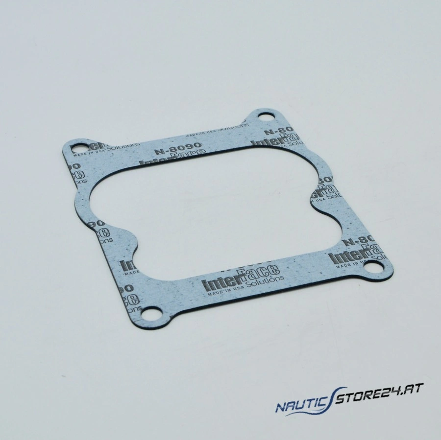 Mercury/Quicksilver Vergaserflanschdichtung für Weber und Rochester Vergaser 4bbl. V6 V8 (27-524572)