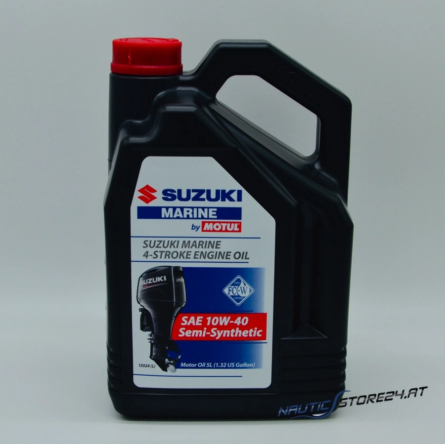 Suzuki Marine Motoröl 4-Takt SAE 10W-40 Semi-Synthetic 5L (99000-22B60-4T5)