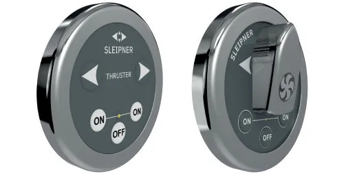 Sleipner Bedlienelement Chrom Rund  Ausführung Touchpanel