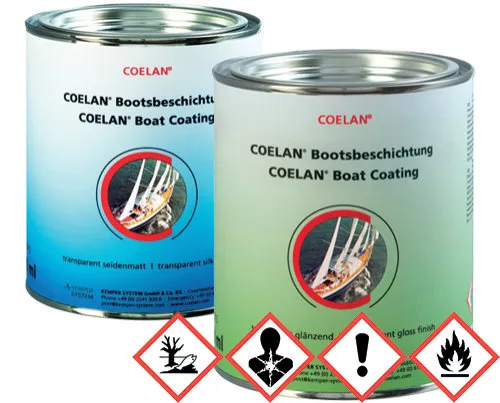 Coelan Bootsbeschichtung transparent | Ausführung: 750ml glänzend