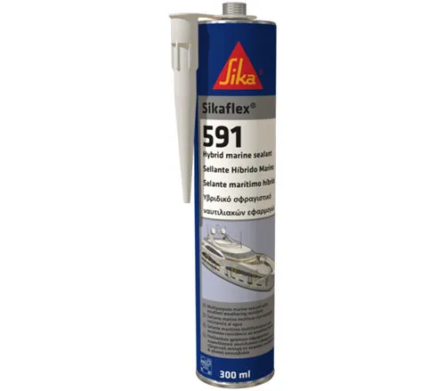 Sikaflex 591 (Dichten - Polymer) Inhalt 300 ml Farbe Weiß