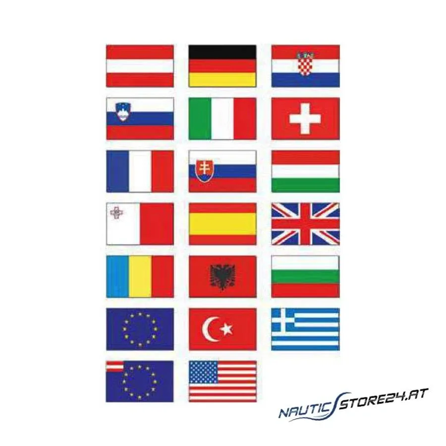 Nationalflagge 80 x 50 cm | Land: Österreich