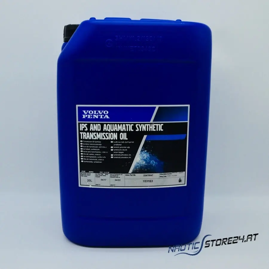 Volvo Penta IPS And Aquamatic Getriebeöl Synthetisch 75W-90 1L ,5L & 20 L