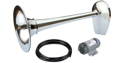 Kompressor Horn verchromt