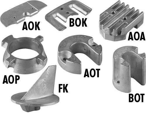 Tecnoseal Magnesiuanoden für Mercruiser