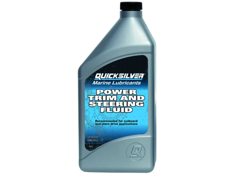 Mercury/Quicksilver Powertrim and steering fluid Powertrim- und Lenkungsöl 1L (92-858075QB1)