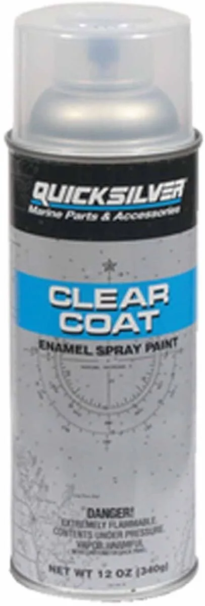 Mercury/Quicksilver Clear Coat Klarlack 340g Srühdose (92-8M0133935)