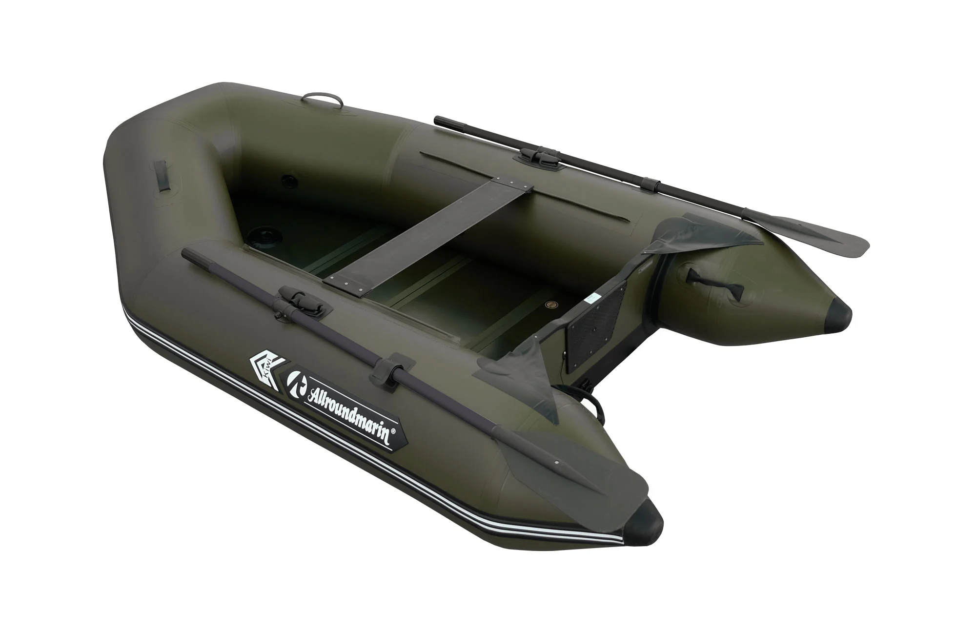 Allroundmarin Kiwi 260 - Faltholzboden / Olivgrün