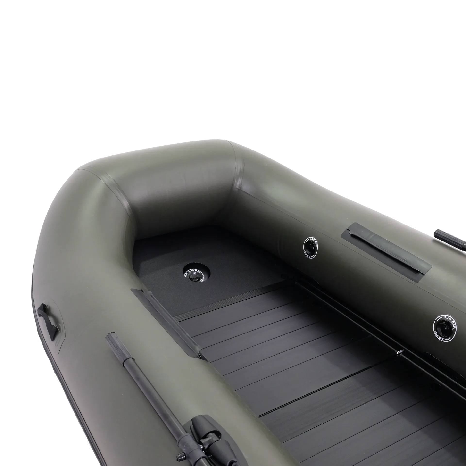 Allroundmarin Scout 330 - Aluminiumboden / Olivgrün